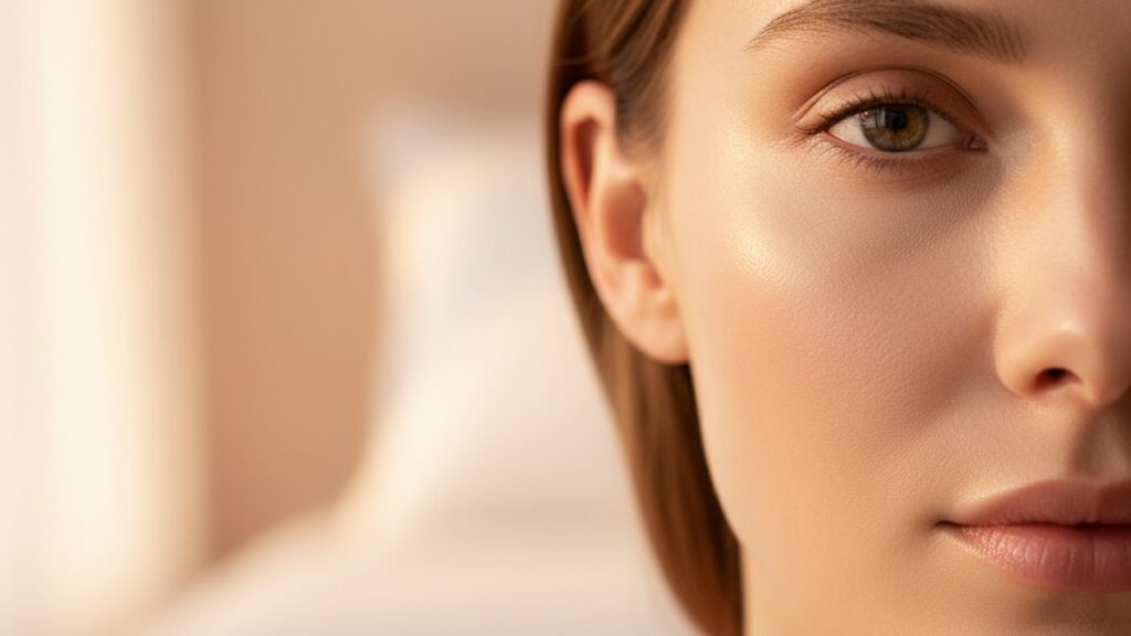 peptides for fine lines compared - Professional illustration