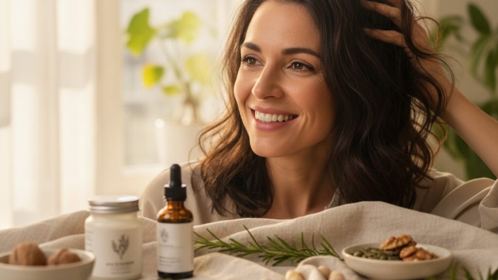 best research peptides for alopecia areata - Professional illustration