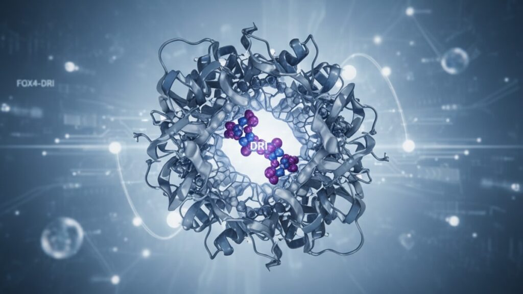 foxo4-dri receptor pharmacology - Professional illustration