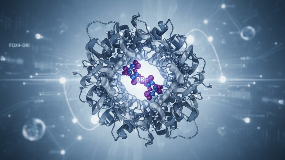 foxo4-dri receptor pharmacology - Professional illustration