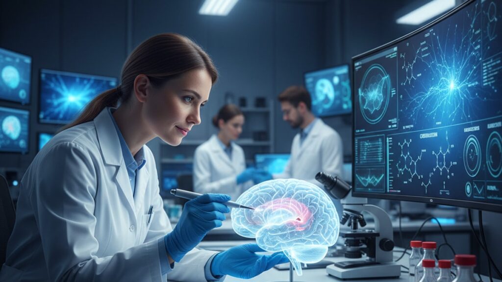 does cerebrolysin help alzheimer's research - Professional illustration