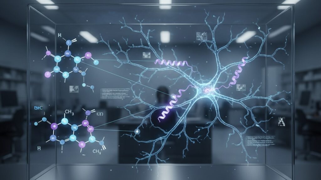 peptides for alzheimer's research compared - Professional illustration