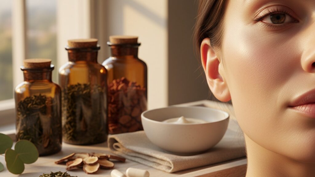 best research peptides for fine lines - Professional illustration