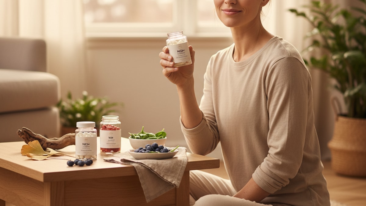 nad+ vs nr supplements - Professional illustration