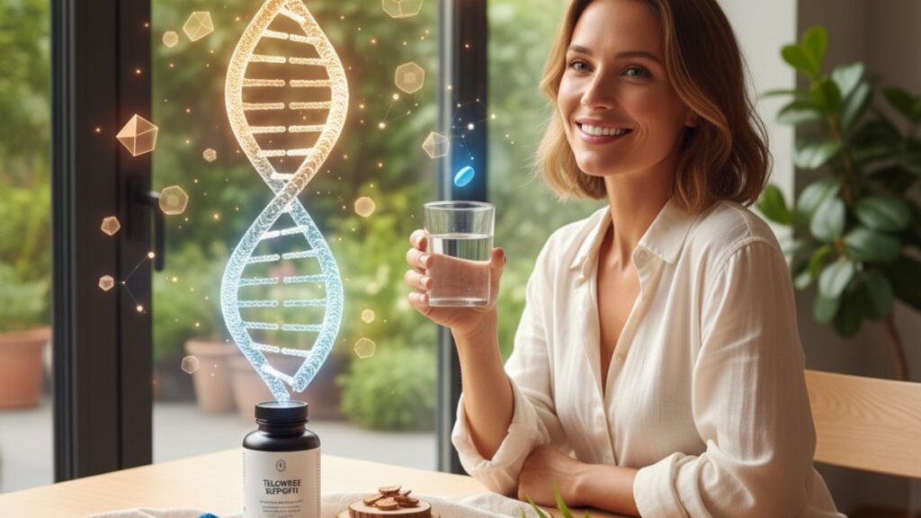 telomere maintenance peptide stack - Professional illustration