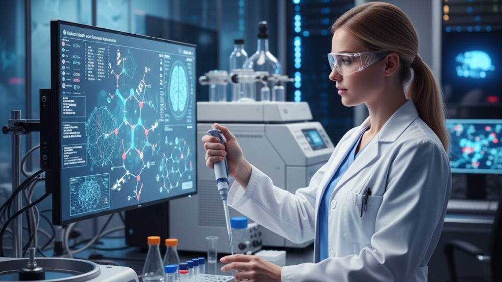 best research peptides for alzheimer's research - Professional illustration