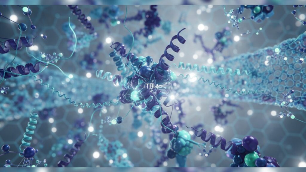 tb-4 signaling pathway - Professional illustration