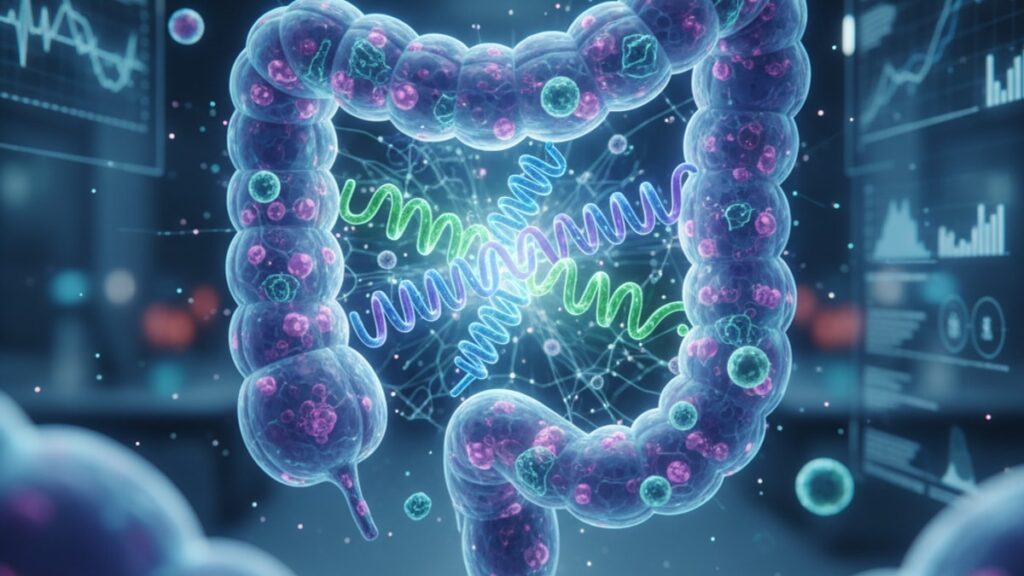 stacking kpv ll-37 gut research - Professional illustration