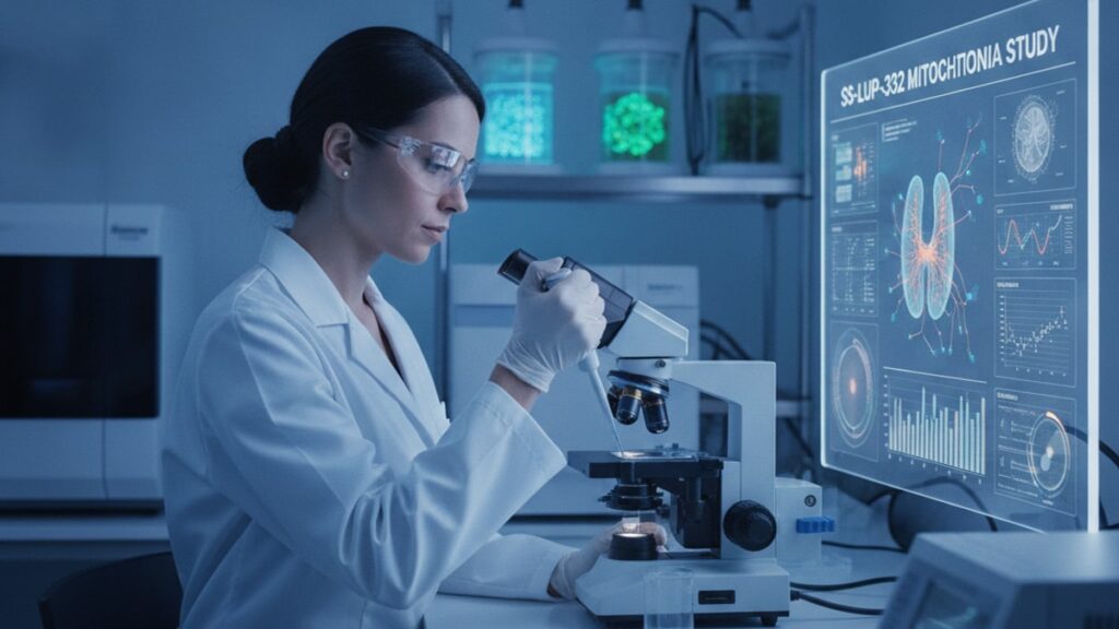 does ss-lup-332 work for novel mitochondrial research - Professional illustration