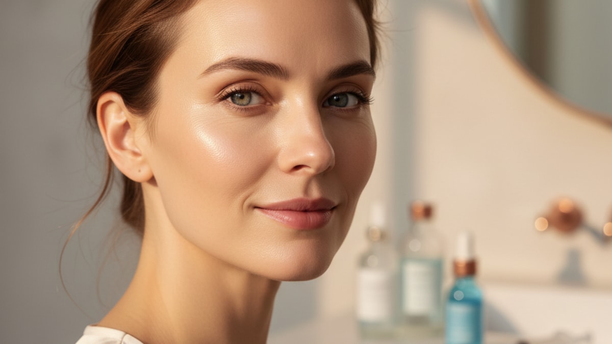 glow stack ghk-cu cosmetic protocol topical + injectable - Professional illustration