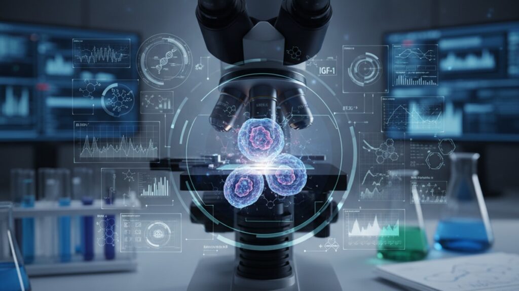 mk-677 sarcopenia research mechanism - Professional illustration