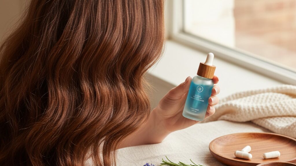 does ghk-cu help thinning hair - Professional illustration