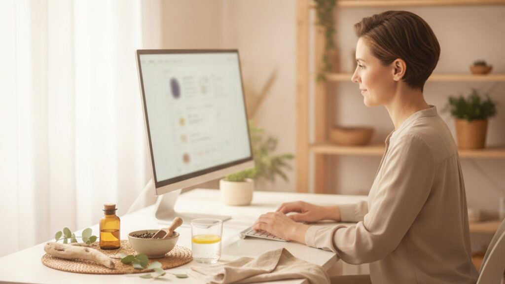 tech workers / knowledge workers selank amidate protocol - Professional illustration