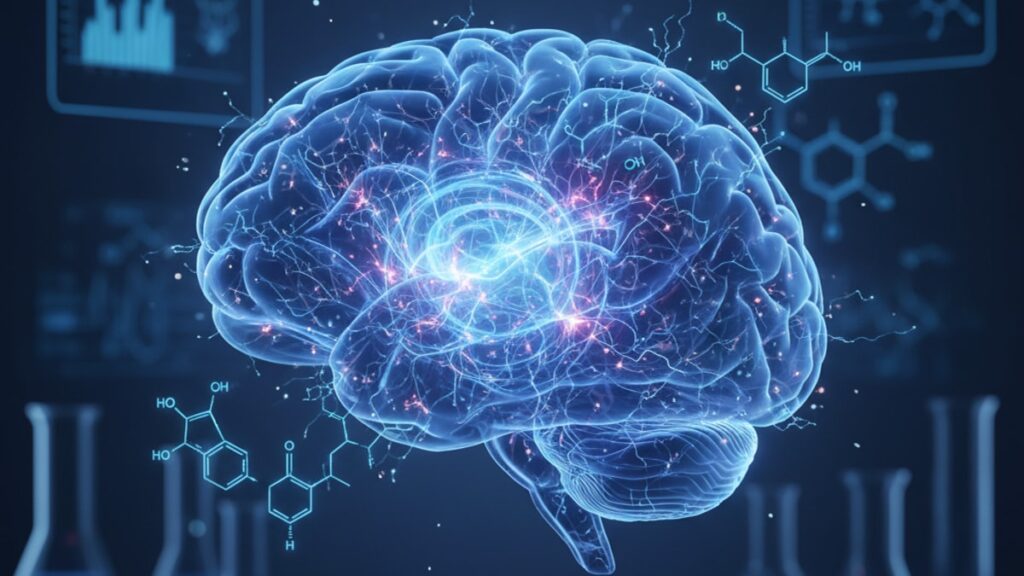 dihexa memory problems mechanism - Professional illustration