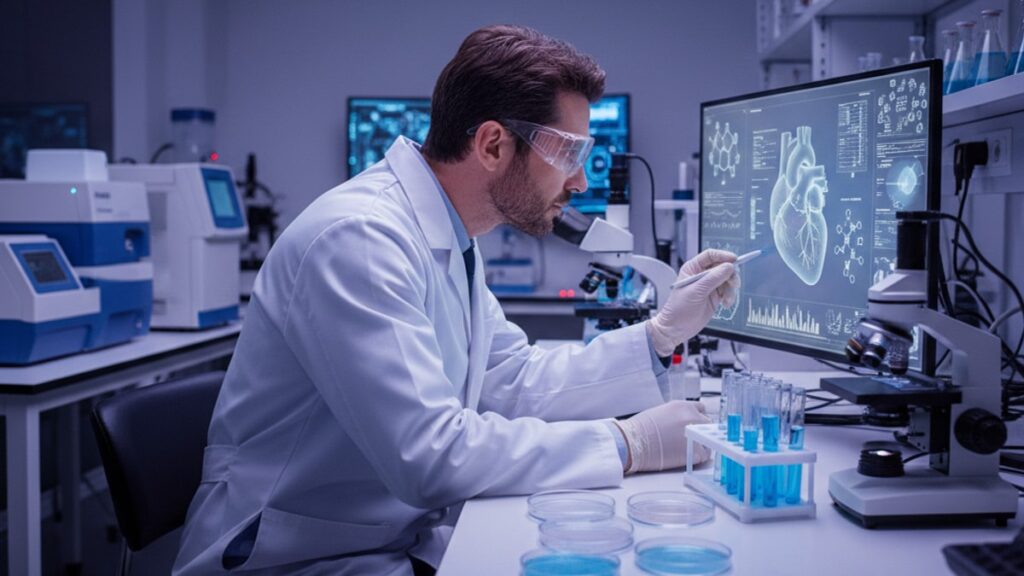 does hexarelin work for cardioprotection research - Professional illustration