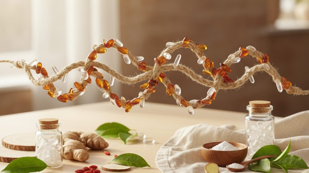 can tesamorelin be combined with other peptides - Professional illustration