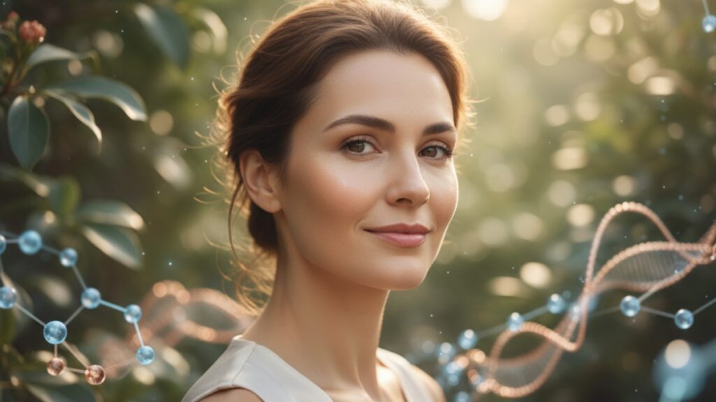 ghk-cu skin elasticity mechanism - Professional illustration