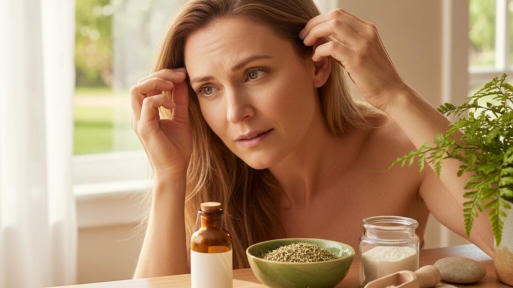 does tb-500 help hair loss - Professional illustration