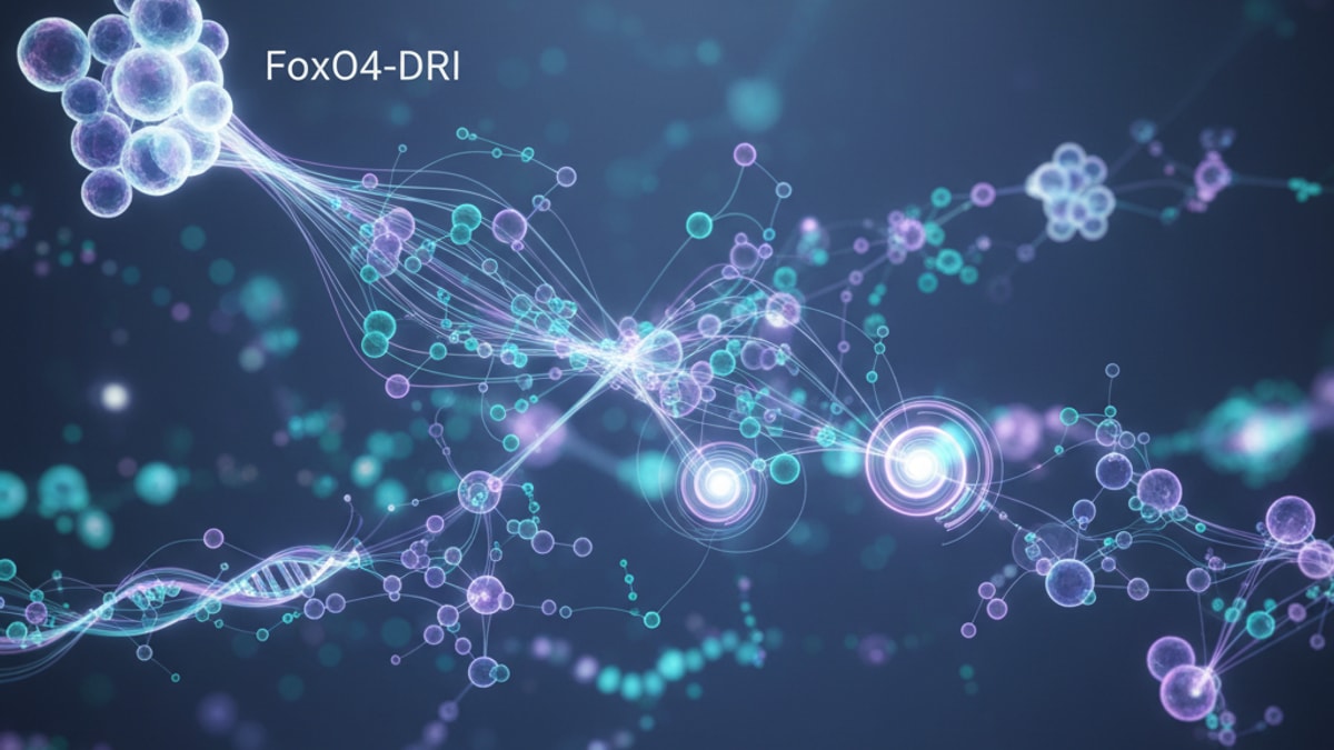 foxo4-dri downstream effects - Professional illustration