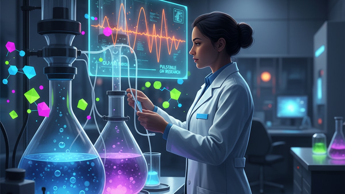 cjc-1295 no dac ipamorelin for pulsatile gh research - Professional illustration