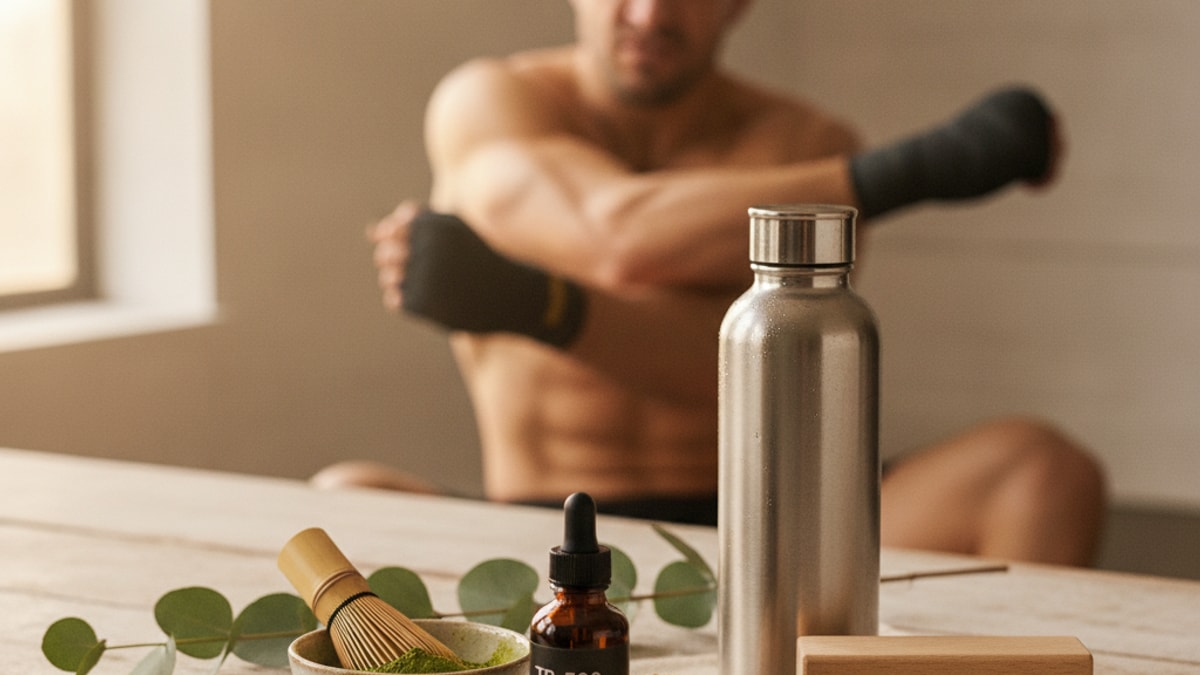 combat sports athletes tb-500 protocol - Professional illustration