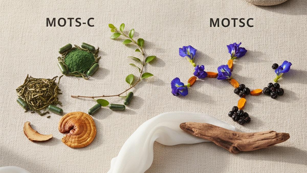 what's the difference between mots-c and motsc - Professional illustration
