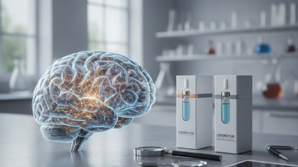 is cerebrolysin better than cerebrolysin ever neuropharma - Professional illustration
