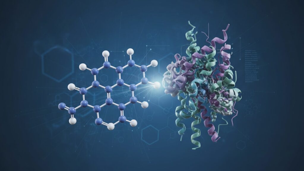 retatrutide type 2 diabetes research mechanism - Professional illustration