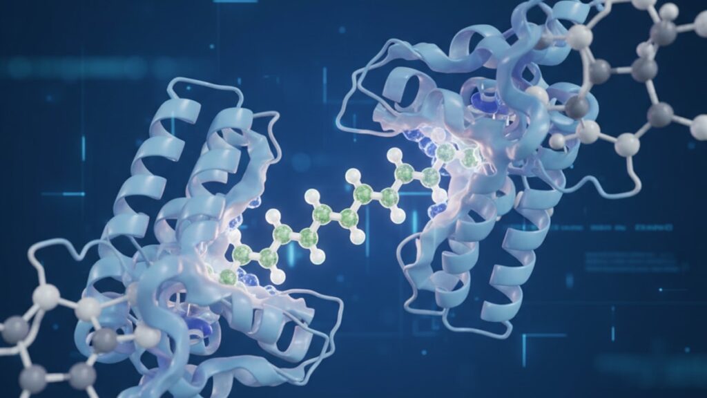 cjc-1295 ghrh receptor extended mechanism - Professional illustration