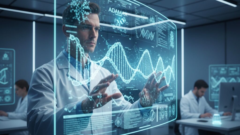 adamax biomarkers - Professional illustration