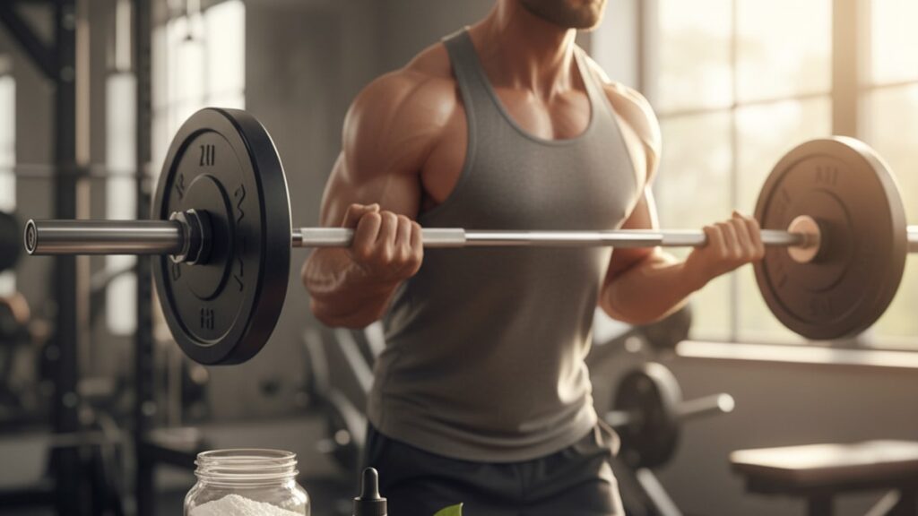 igf-1 lr3 for strength gains - Professional illustration