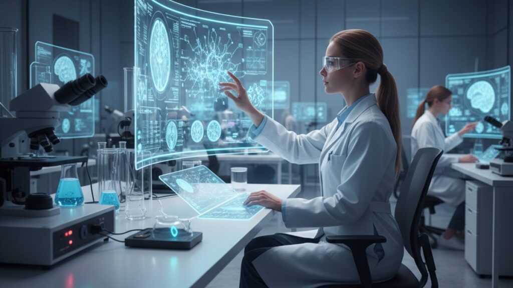 cerebrolysin for stroke recovery research - Professional illustration