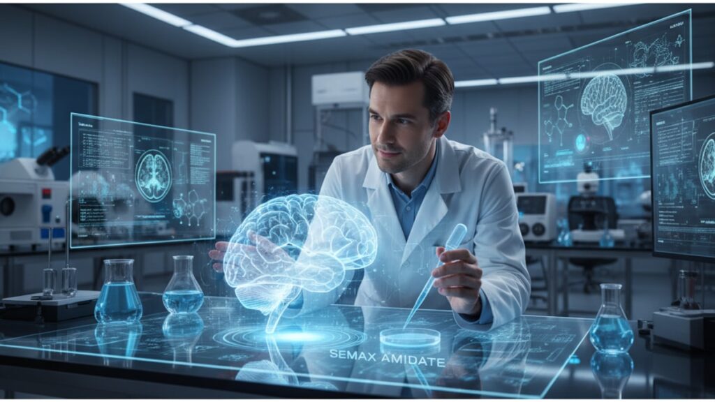 does semax amidate help parkinson's research - Professional illustration