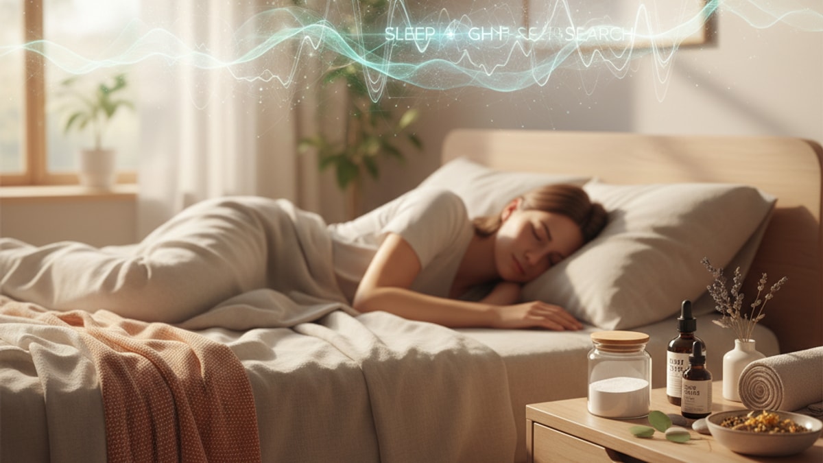 stacking mk-677 dsip sleep + gh research - Professional illustration