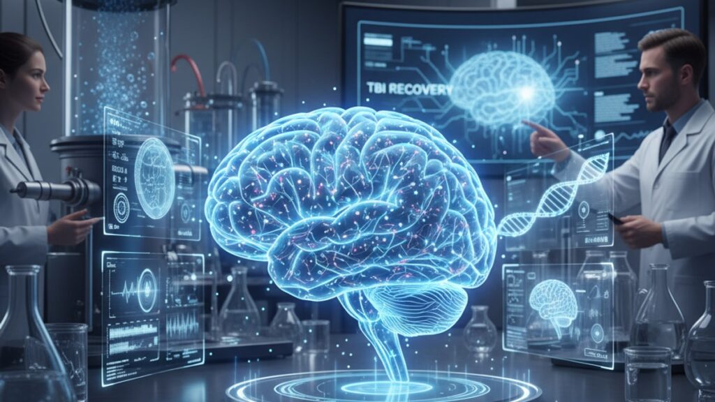 cerebrolysin for tbi research - Professional illustration