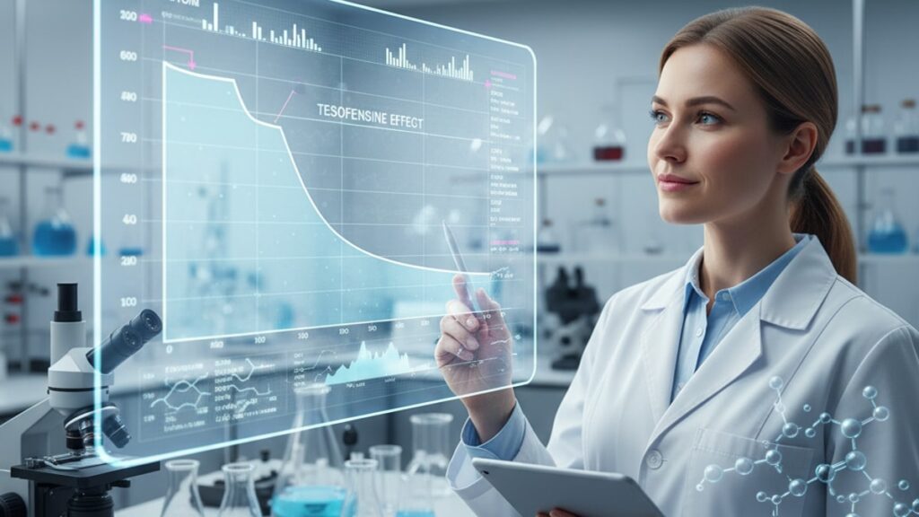 tesofensine studied weight loss plateau research - Professional illustration