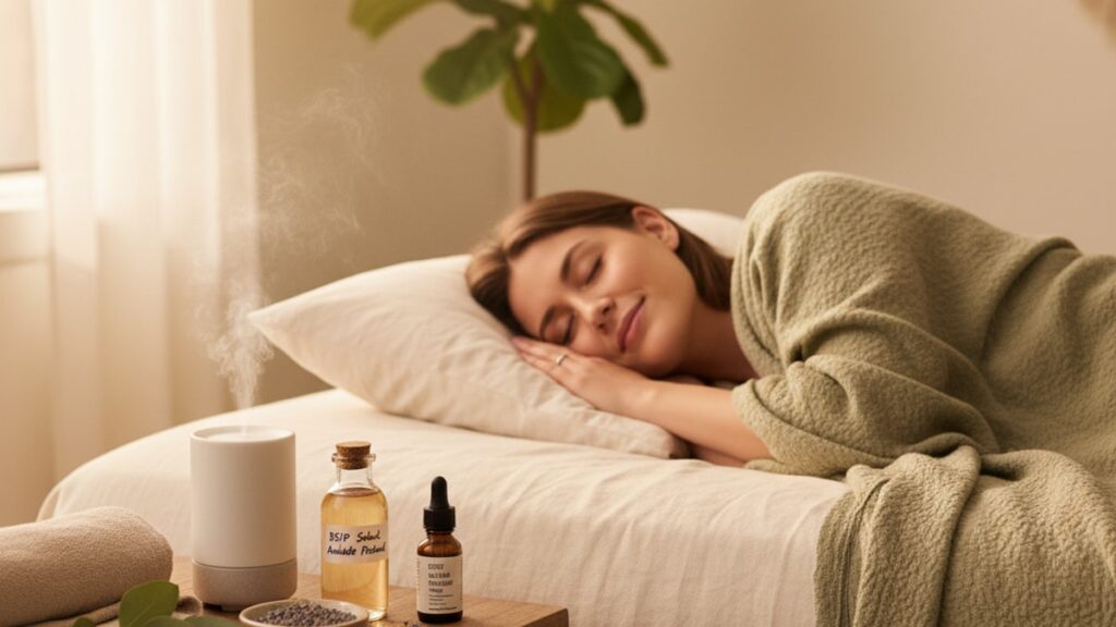 dsip selank amidate protocol stress + sleep - Professional illustration