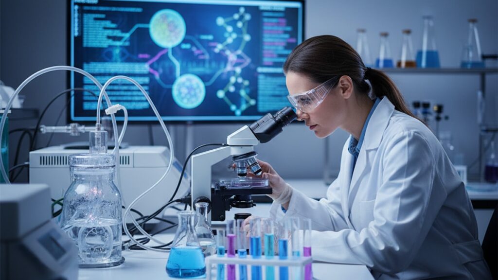 best research peptides for mitochondrial dysfunction research - Professional illustration