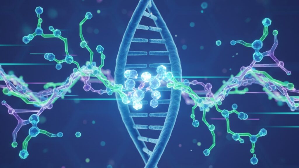 tb-4 metabolism research - Professional illustration