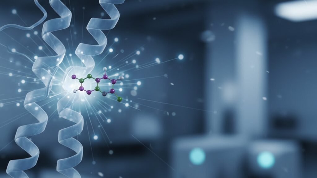 p21 receptor pharmacology - Professional illustration