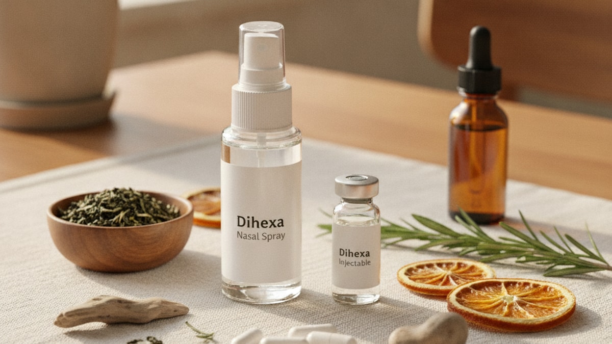 dihexa nasal vs injectable - Professional illustration