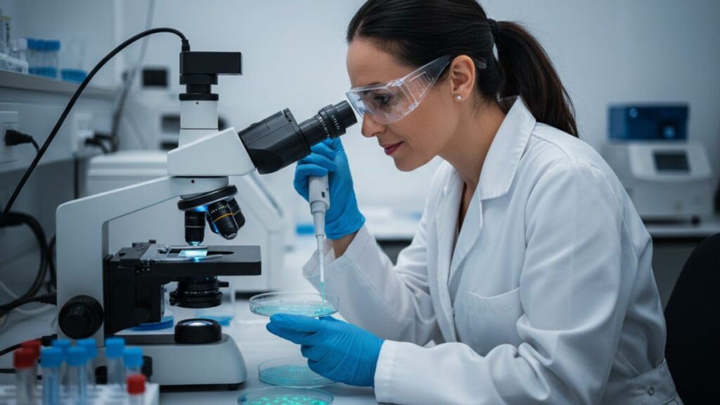 kisspeptin for fertility research - Professional illustration