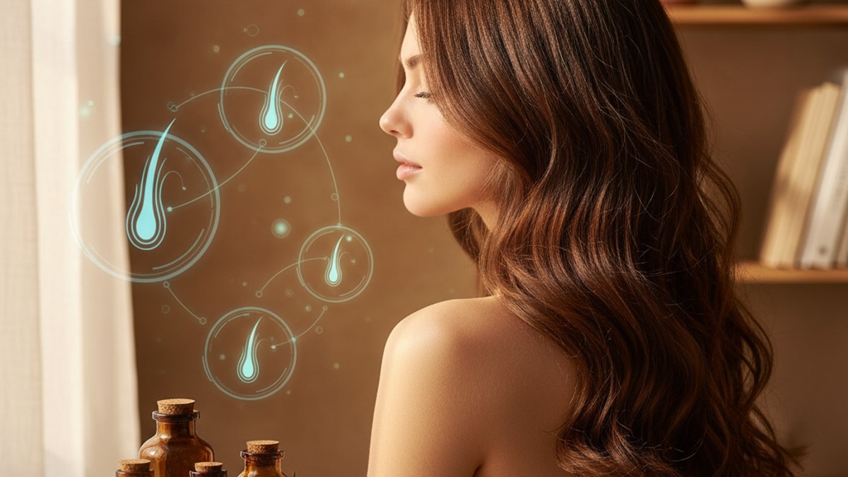 does ghk-cu support hair regrowth research - Professional illustration