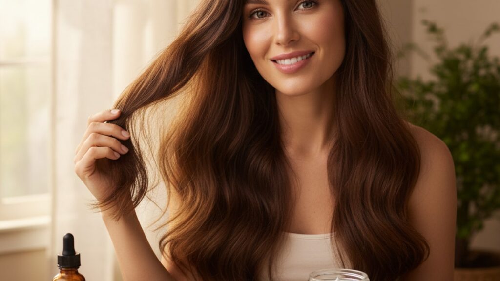 ghk-cu studied telogen effluvium - Professional illustration