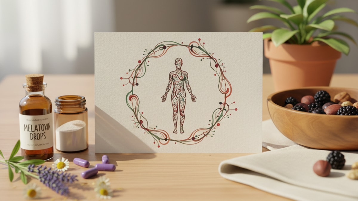 epithalon melatonin protocol circadian research - Professional illustration
