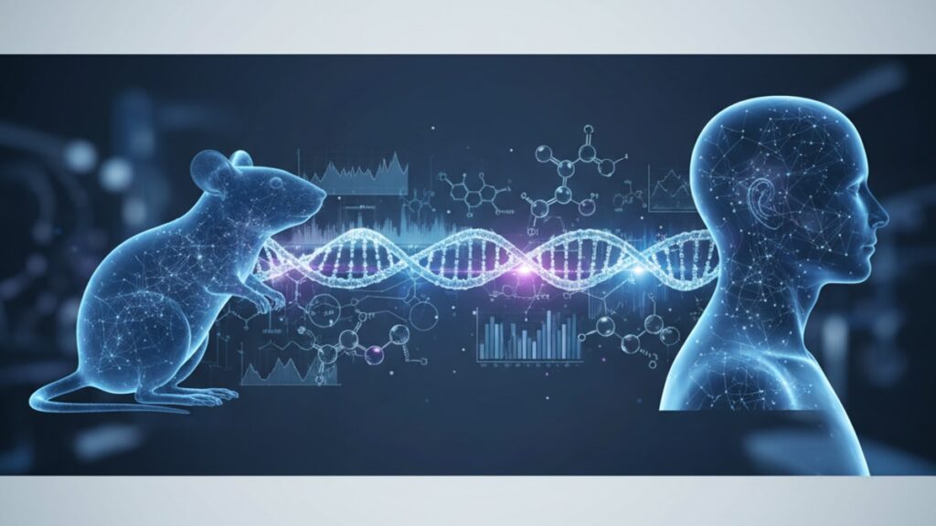 thymosin alpha-1 animal vs human research - Professional illustration