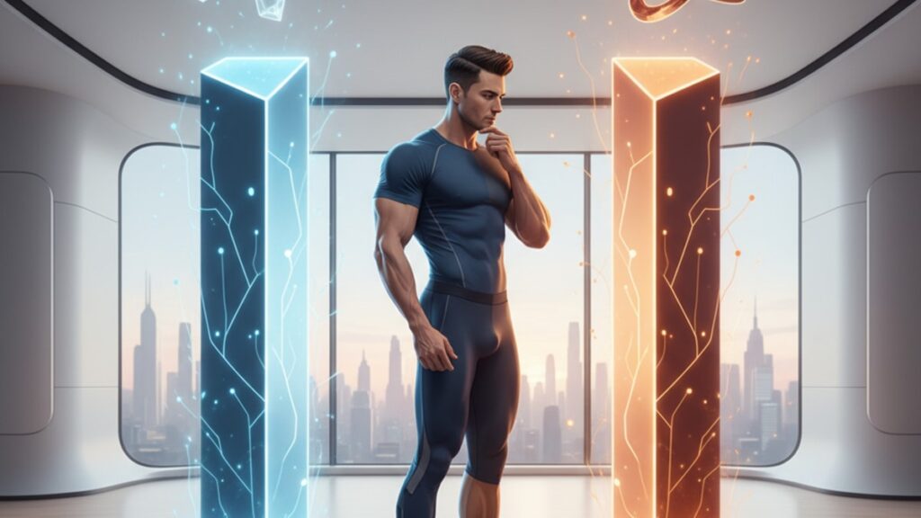 igf-1 lr3 differs from hgh injections - Professional illustration