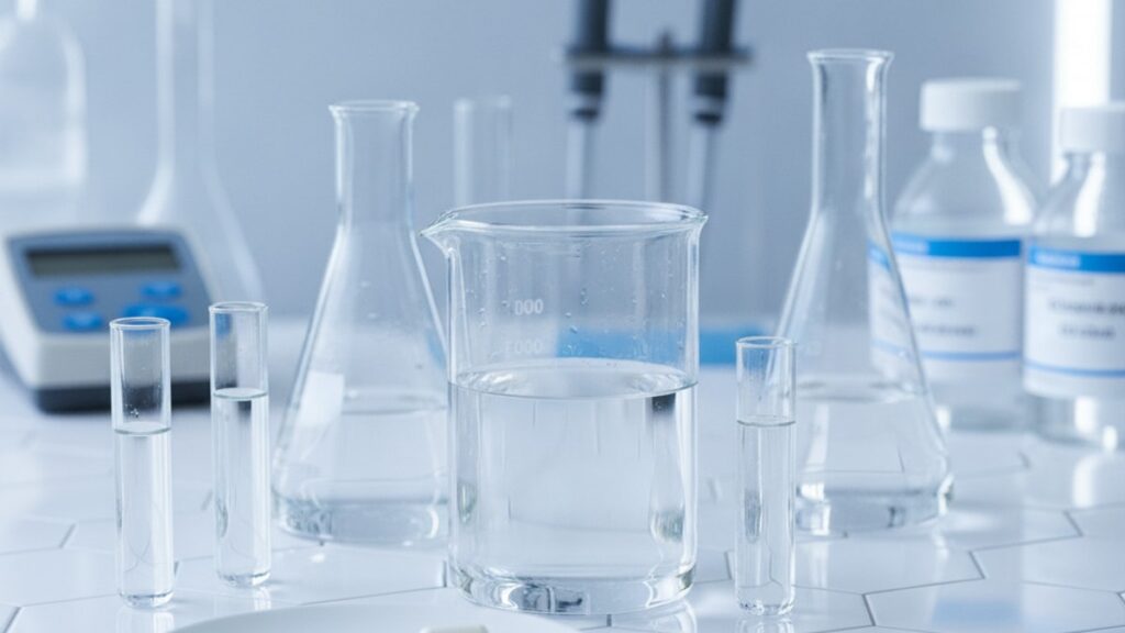 what does glutathione look like in solution - Professional illustration