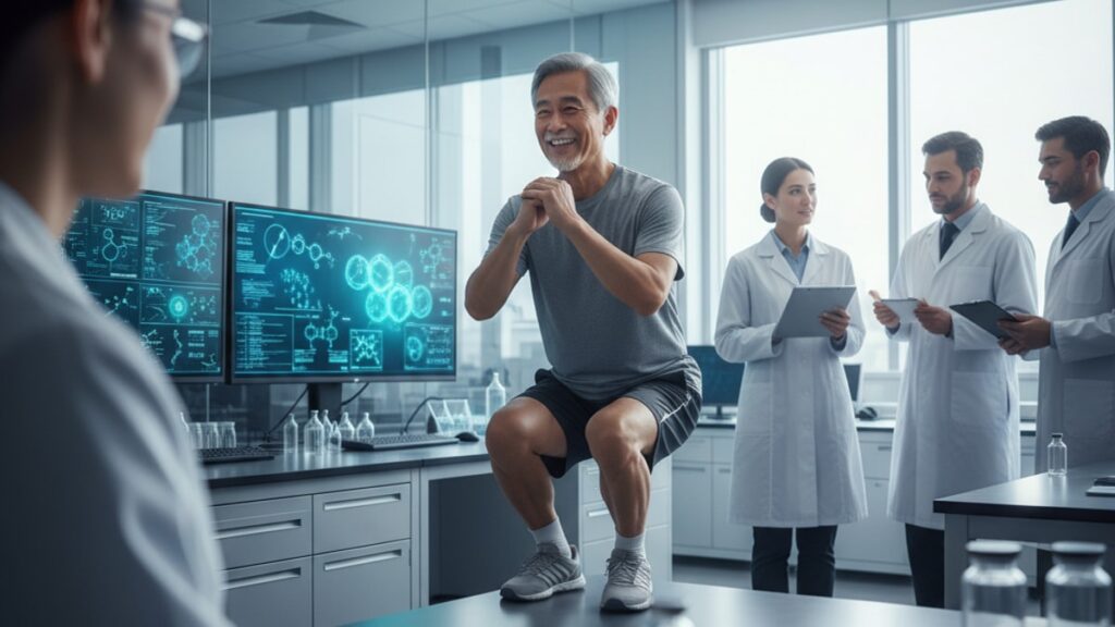 does follistatin-344 help frailty research - Professional illustration