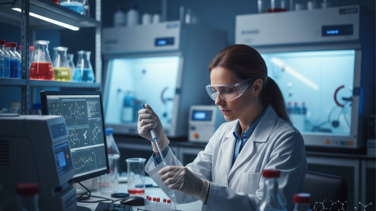 how long does cjc-1295 no dac take to work in research - Professional illustration
